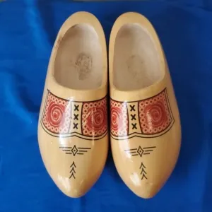 Dutch Wooden Clogs (made in Holland, size unknown)