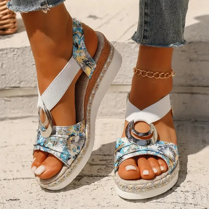 ELOWEN | Vintage Platform Sandals