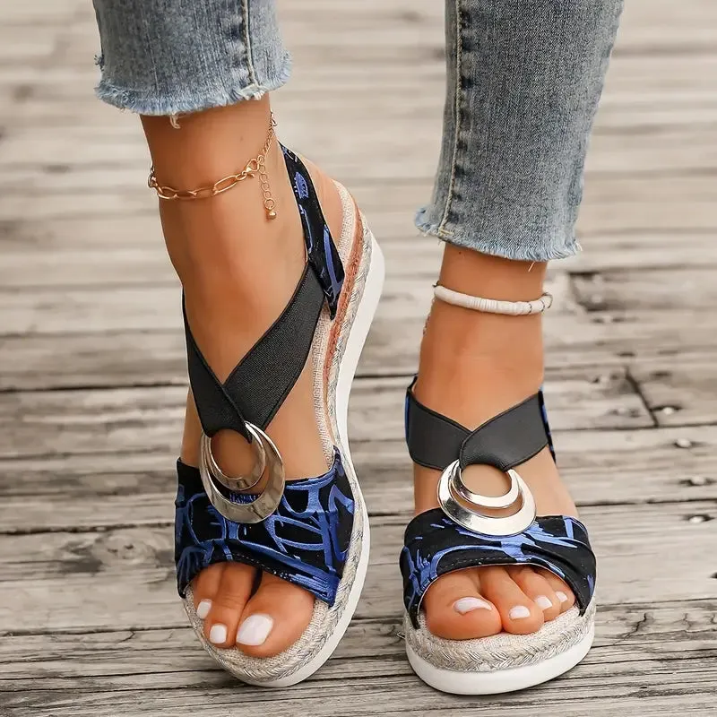ELOWEN | Vintage Platform Sandals