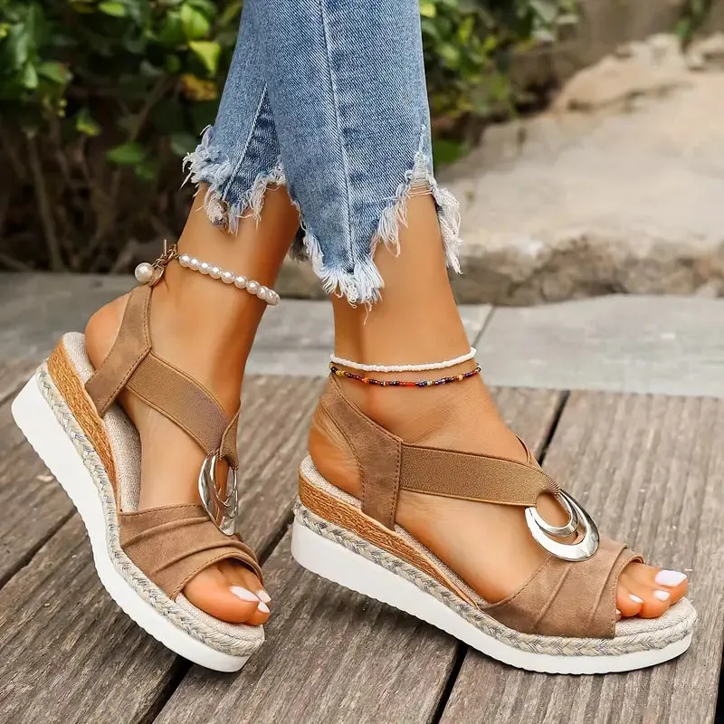 ELOWEN | Vintage Platform Sandals