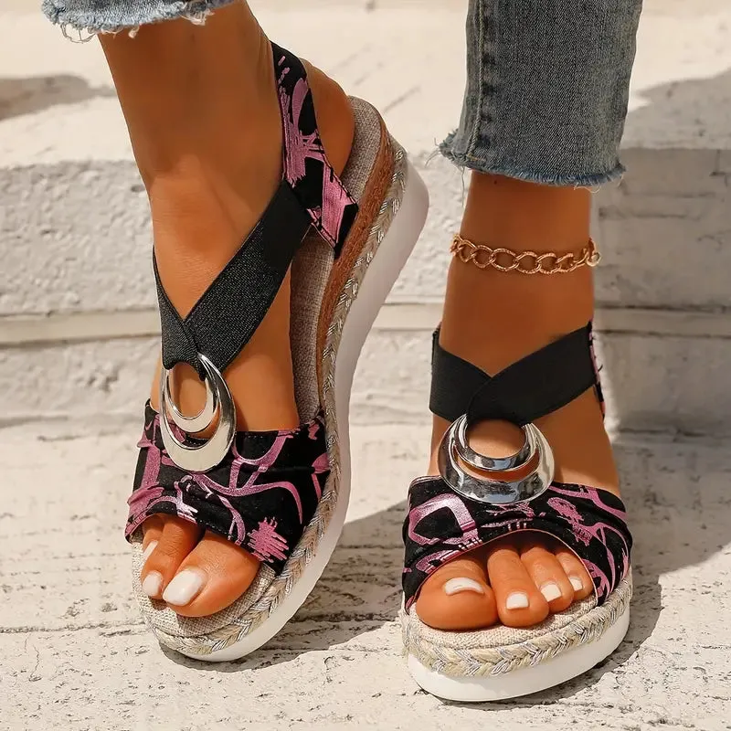 ELOWEN | Vintage Platform Sandals