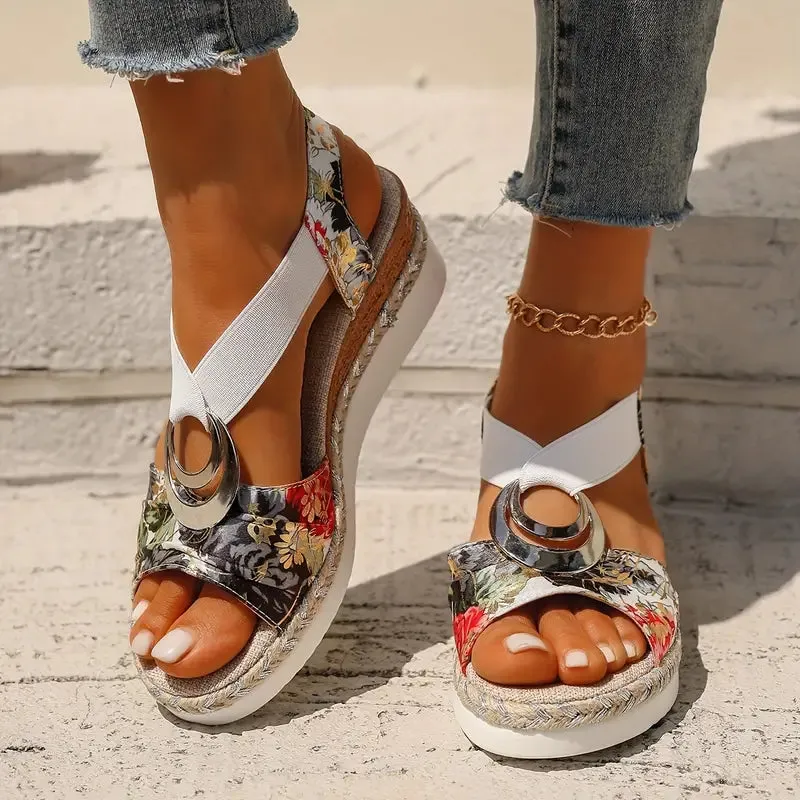 ELOWEN | Vintage Platform Sandals