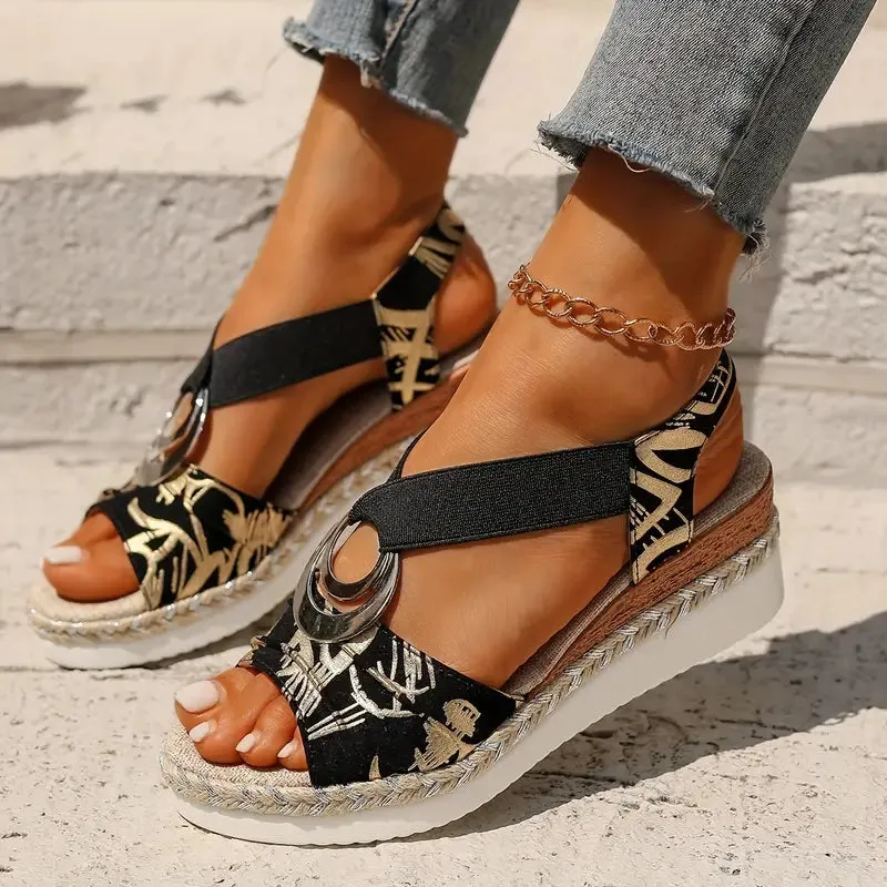 ELOWEN | Vintage Platform Sandals