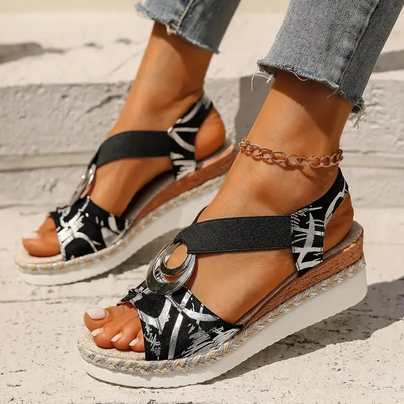 ELOWEN | Vintage Platform Sandals