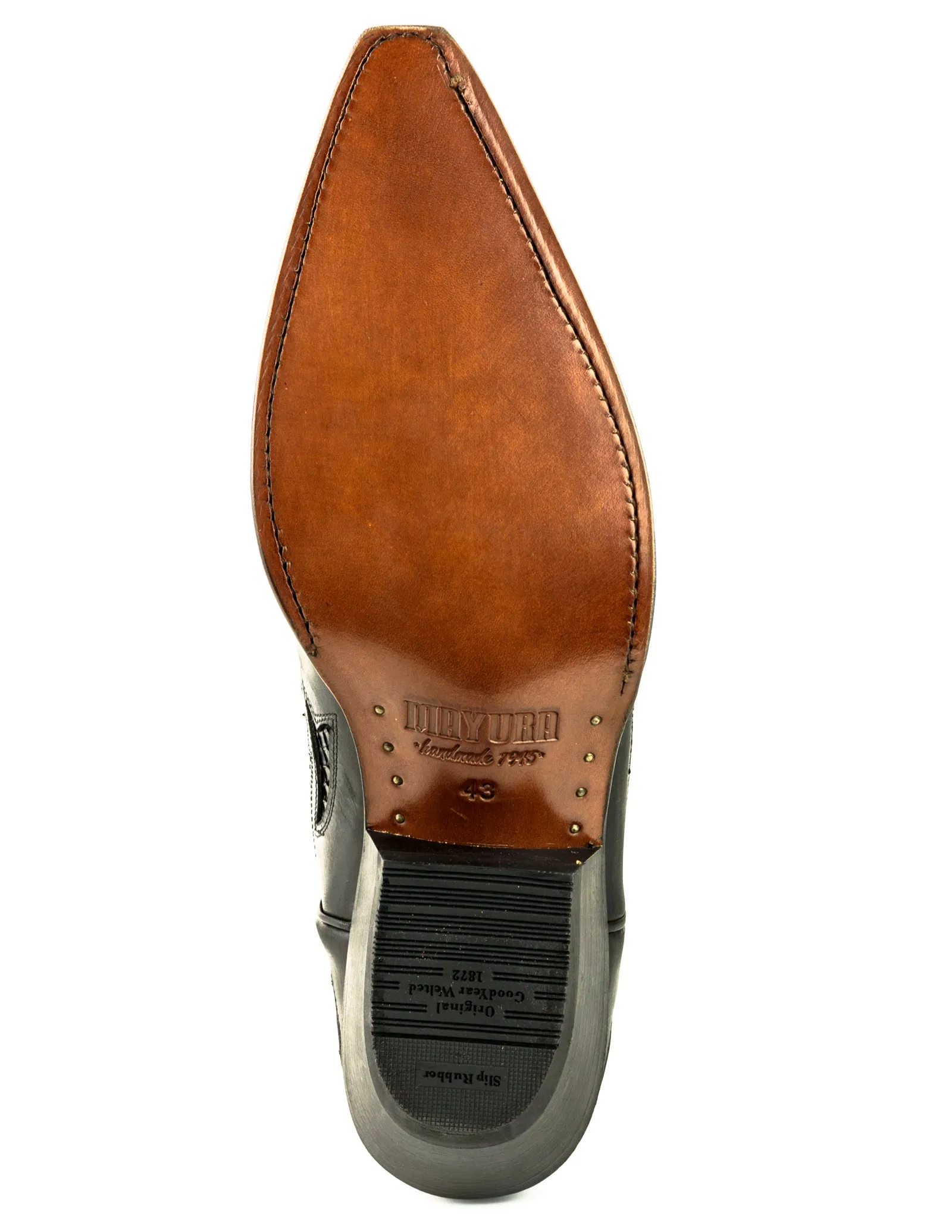 Exotic Handmade Black 1935 Texan Cowboy Boots for Women and Men