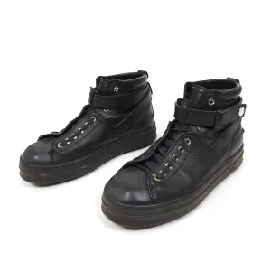 Fendi Lace Up Boot Black UK8