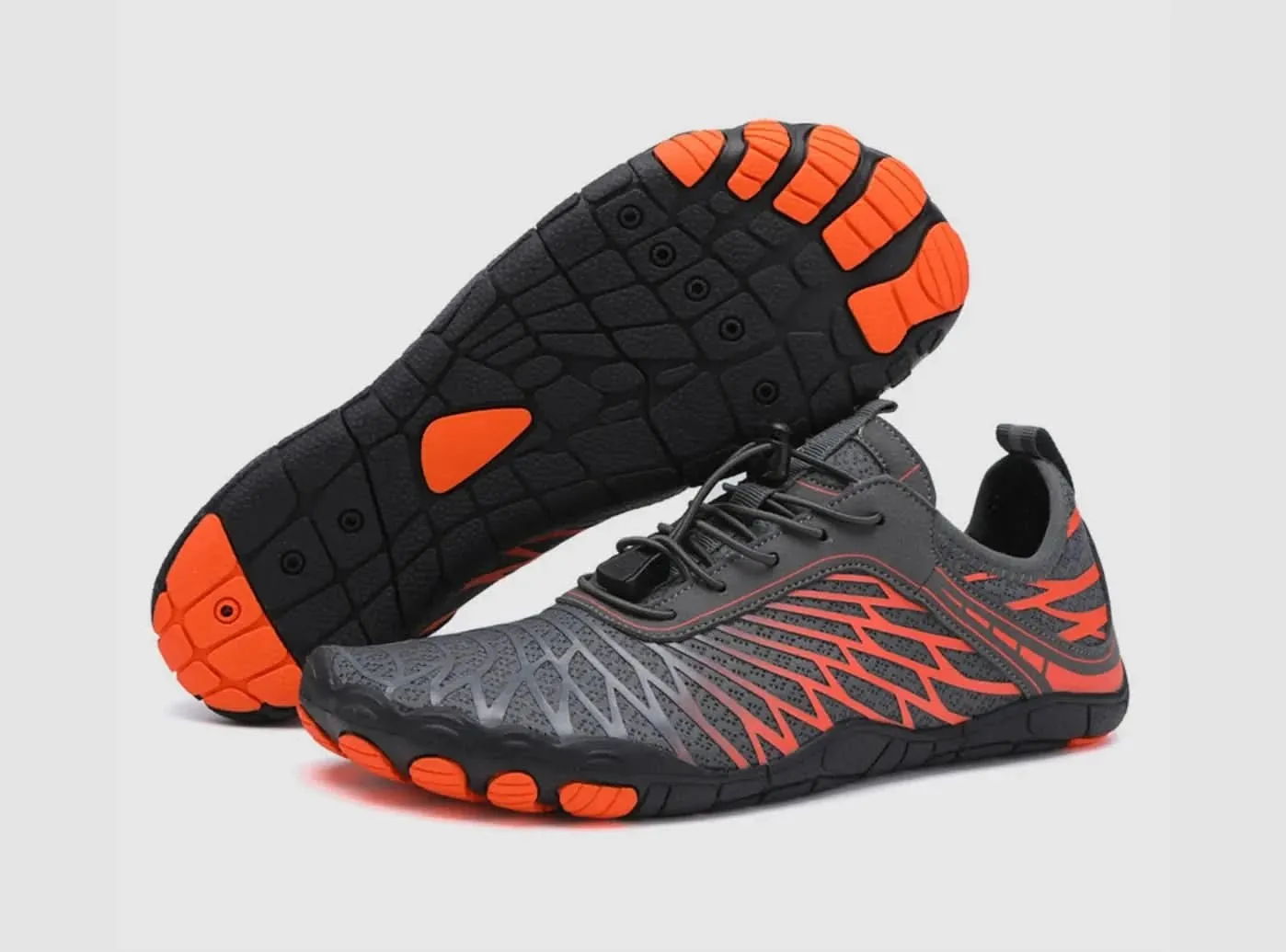 FitVille Men's Barefoot Hiking Sandals V4