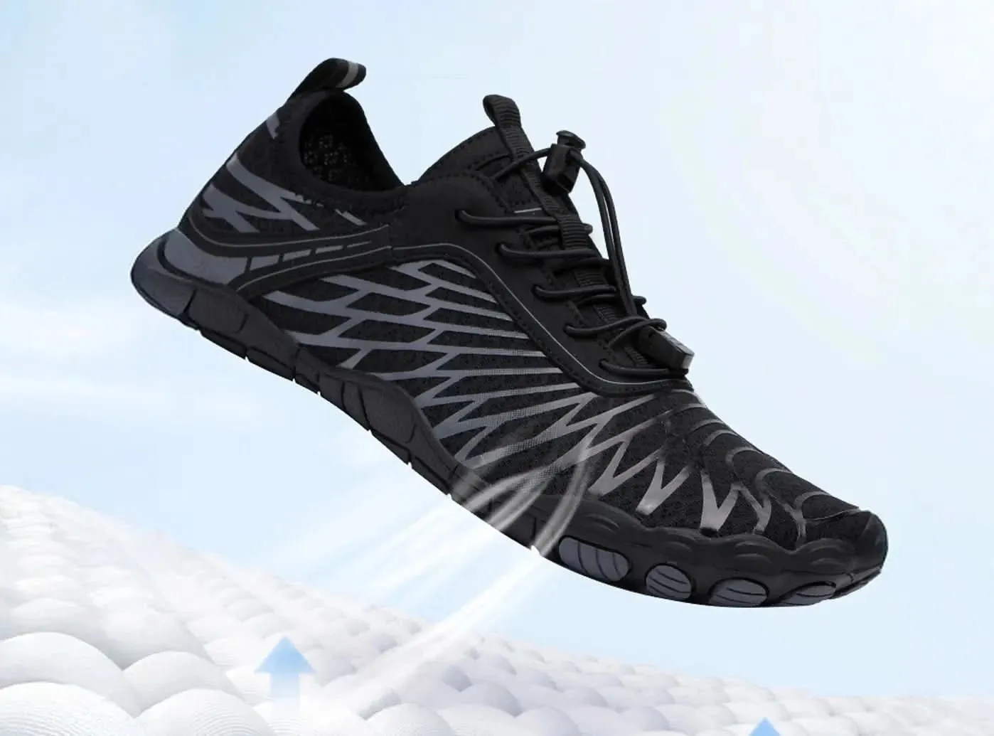 FitVille Men's Barefoot Hiking Sandals V4