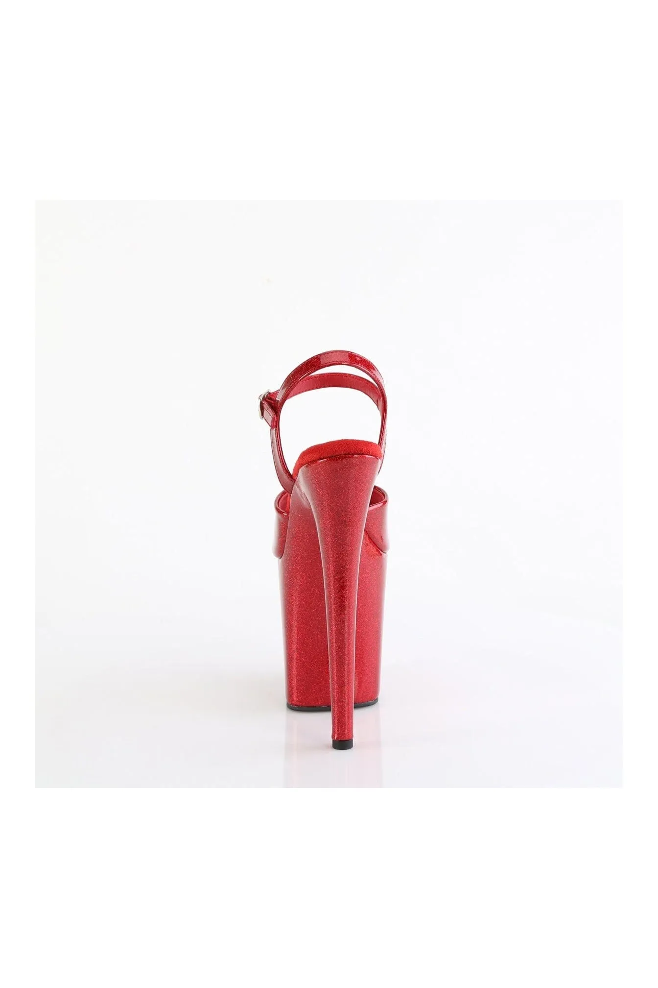 FLAMINGO-809GP Red Patent Sandal