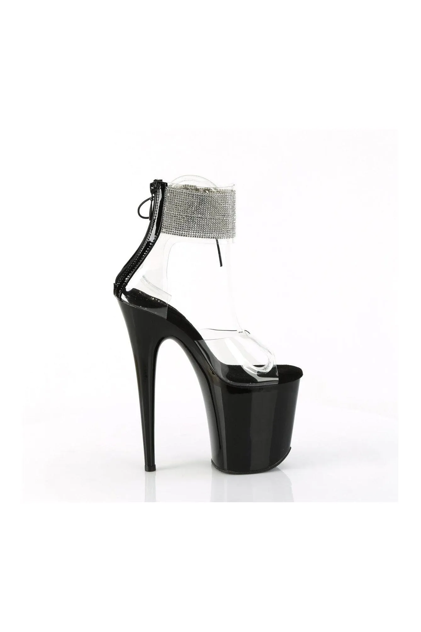 FLAMINGO-824RS Clear Vinyl Sandal