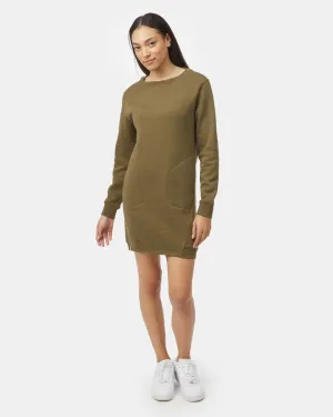 Fleece Crew Dress