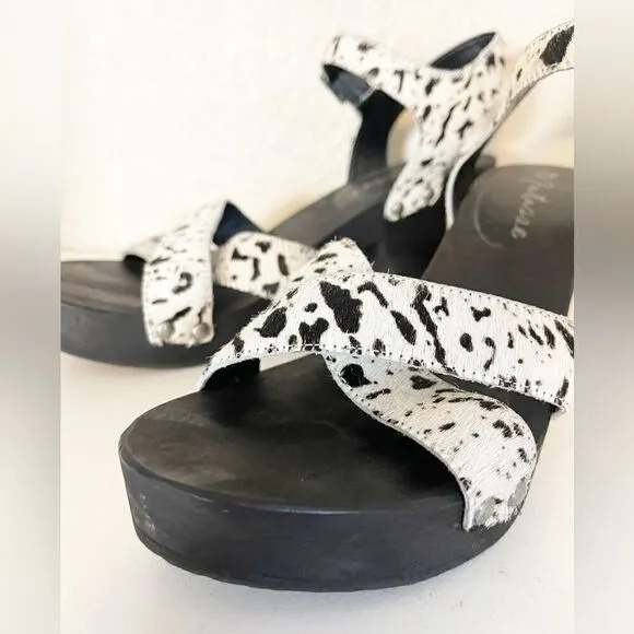 Free People Clogs x Matisse Clog Sandals. Jump in calf hair leather  8