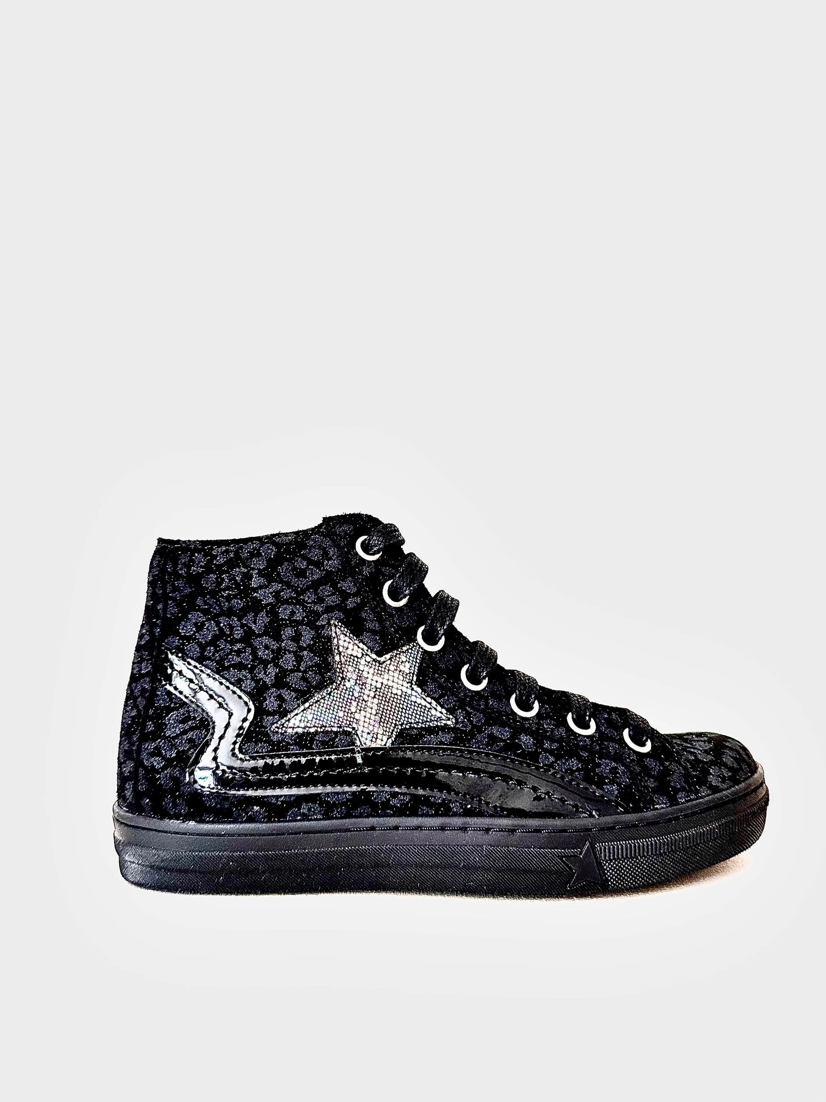 Froddo Black Hi-Top Trainers