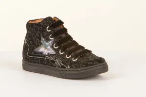 Froddo Black Hi-Top Trainers