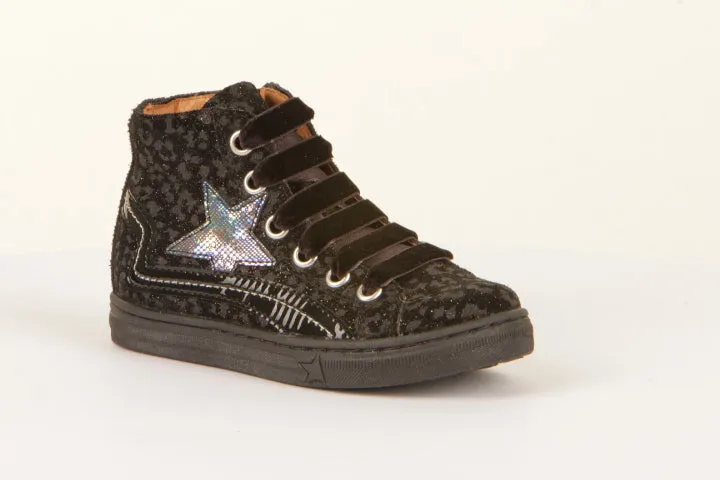 Froddo Black Hi-Top Trainers