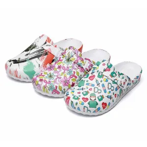 Funky Hospital Surgical Clog Slippers
