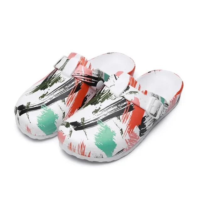 Funky Hospital Surgical Clog Slippers
