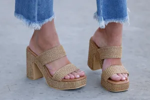 Gem Wedge- Camel
