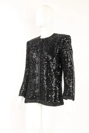 Glitter Sequined Jacket