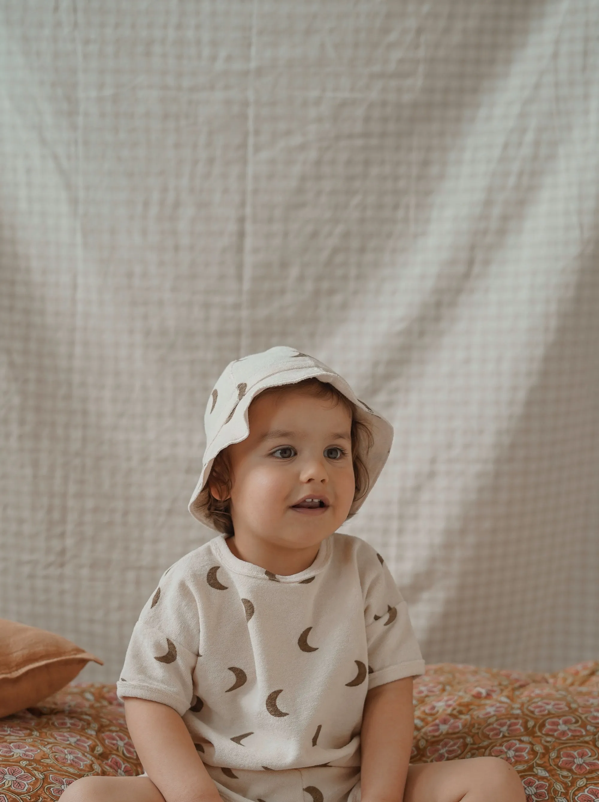 Gold Midnight Terry Sun Hat
