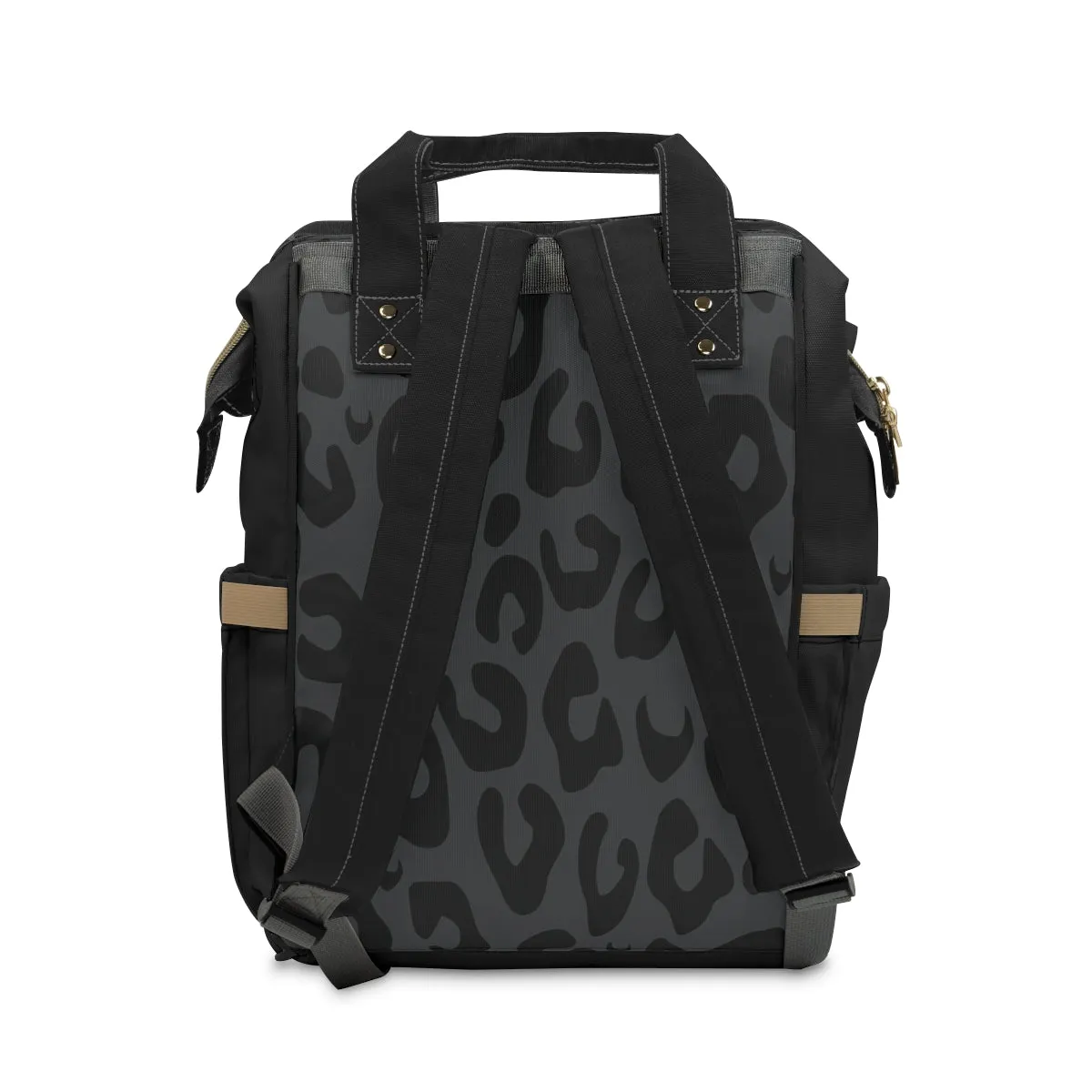 Gray Cheetah Top Hand All-Around Bag