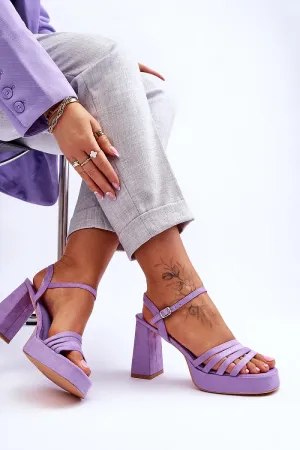 Heel sandals