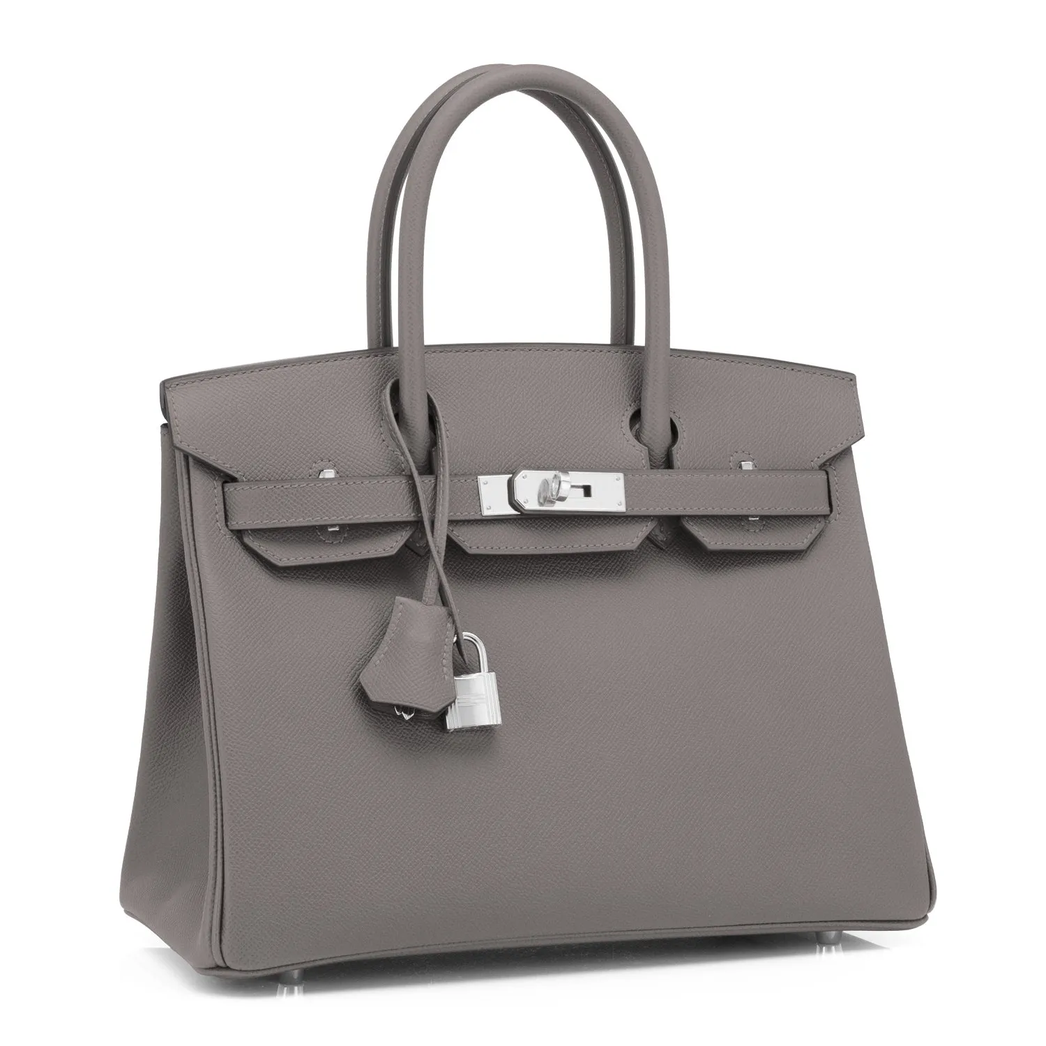 Hermes Etain Birkin 30cm Epsom Palladium Hardware