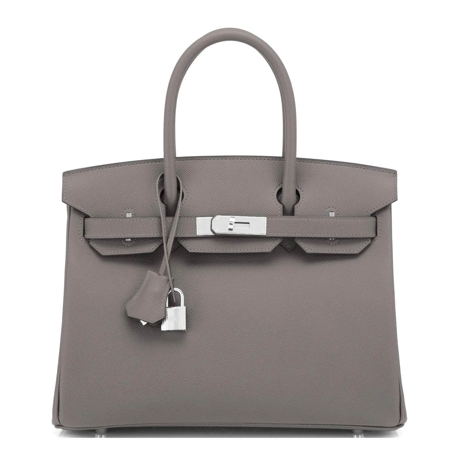 Hermes Etain Birkin 30cm Epsom Palladium Hardware
