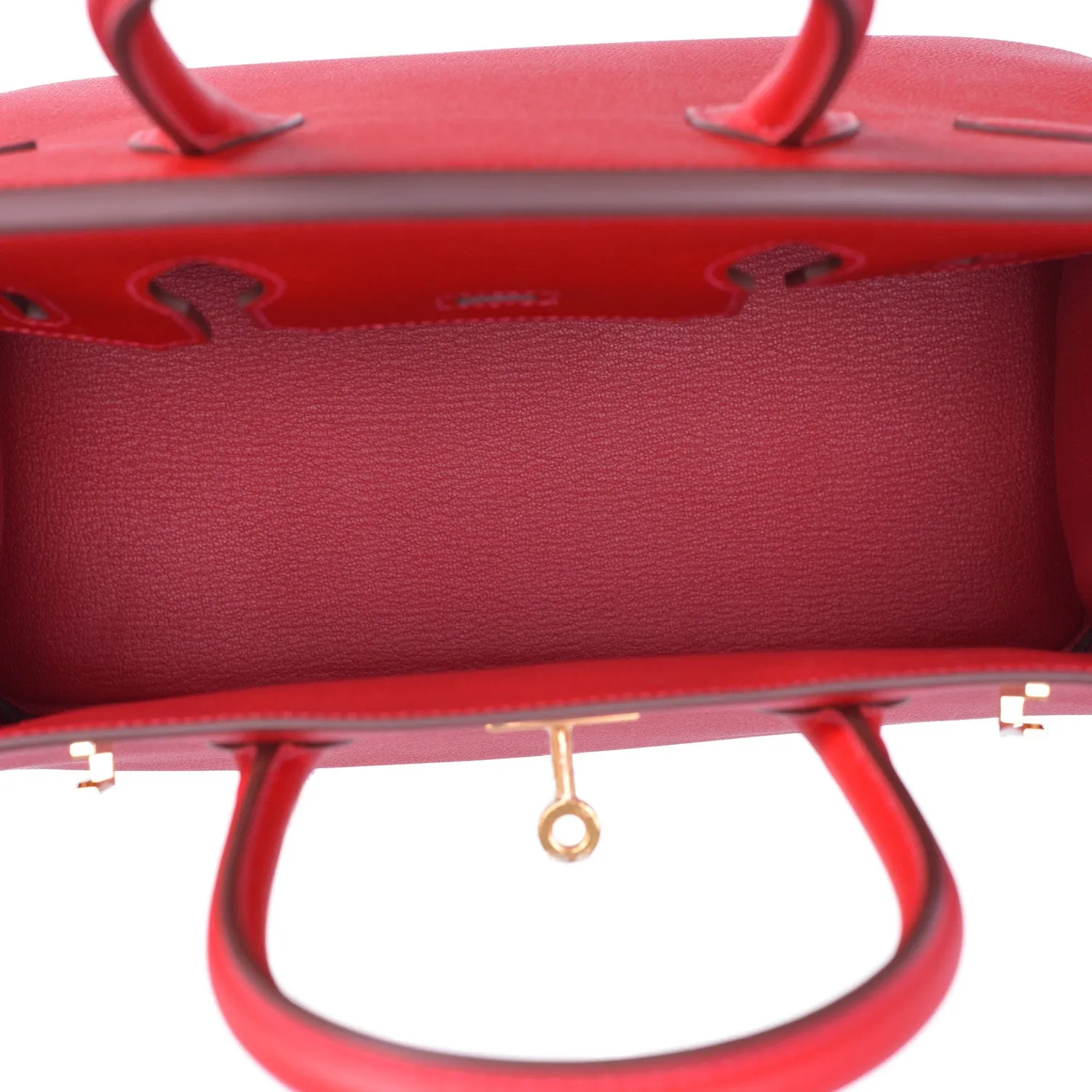 Hermes Rouge Casaque 30cm Birkin Red Epsom Gold Hardware