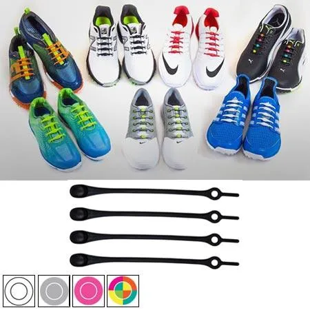 HICKIES Original No Tie Elastic Shoelace Unisex/One-size Fits Electric Blue