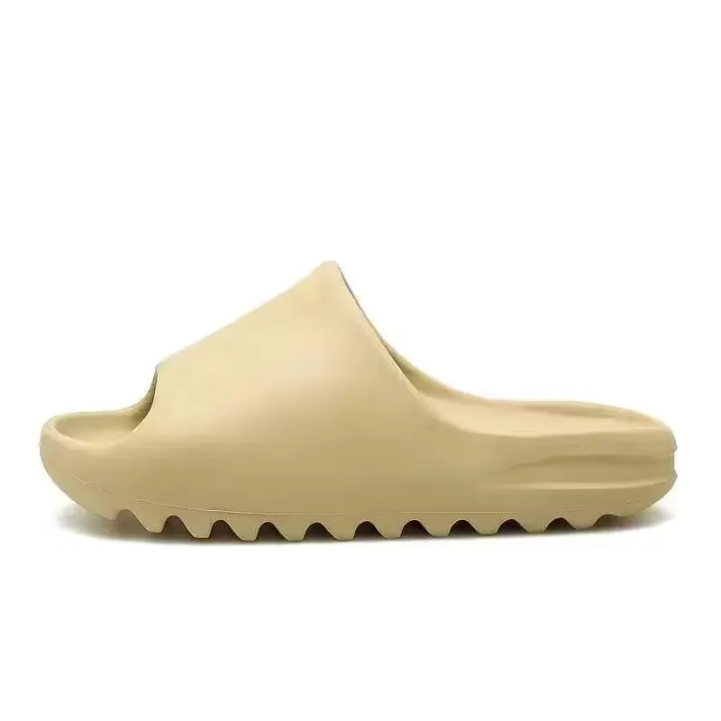High Quality EVA Slides For Men Woman Sand color Slides Yezzy Slides Slippers