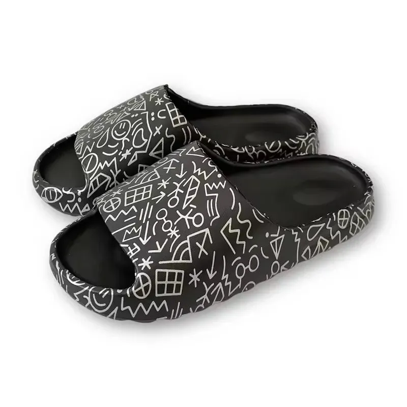 High Quality EVA Slides For Men Woman Sand color Slides Yezzy Slides Slippers