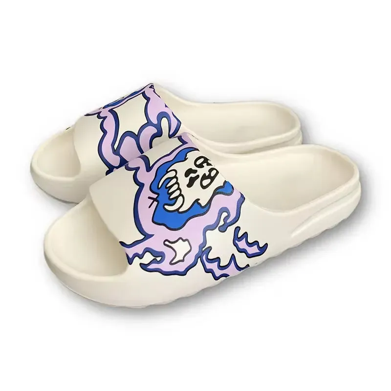 High Quality EVA Slides For Men Woman Sand color Slides Yezzy Slides Slippers