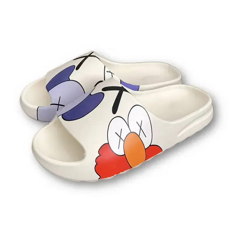 High Quality EVA Slides For Men Woman Sand color Slides Yezzy Slides Slippers