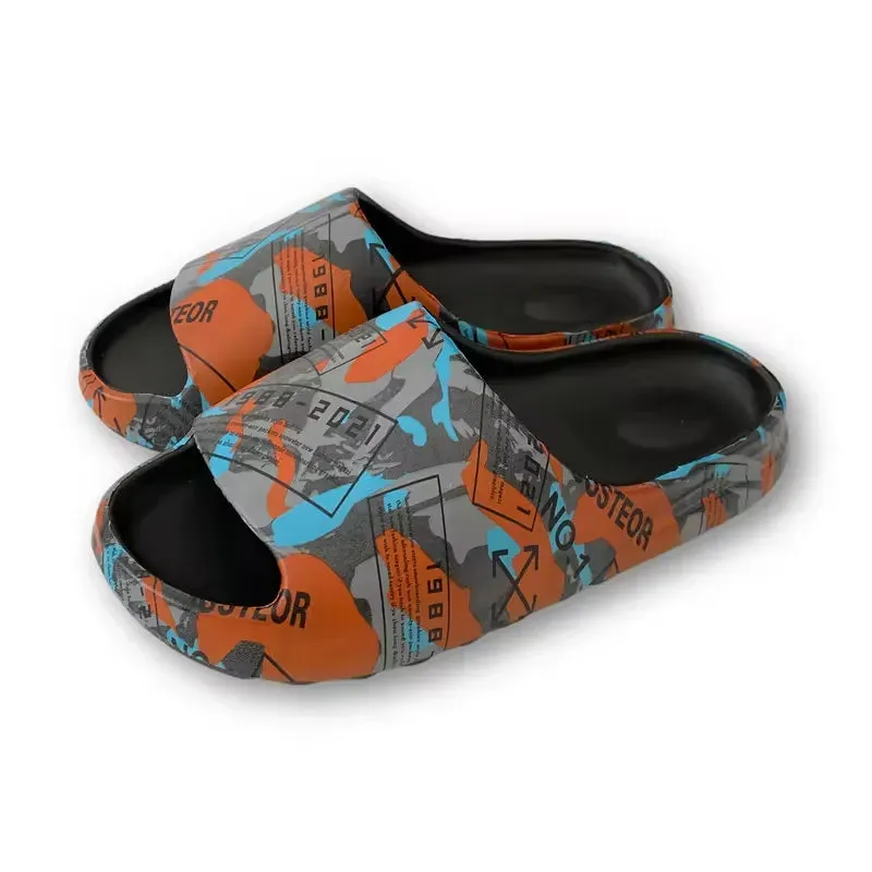 High Quality EVA Slides For Men Woman Sand color Slides Yezzy Slides Slippers