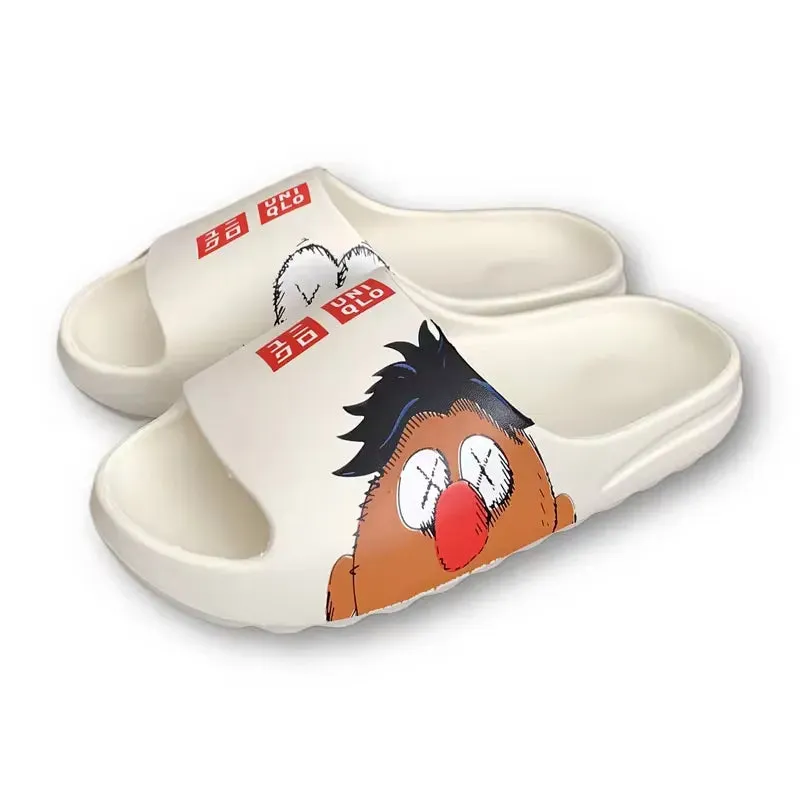 High Quality EVA Slides For Men Woman Sand color Slides Yezzy Slides Slippers