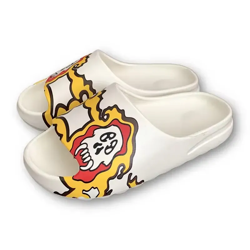 High Quality EVA Slides For Men Woman Sand color Slides Yezzy Slides Slippers