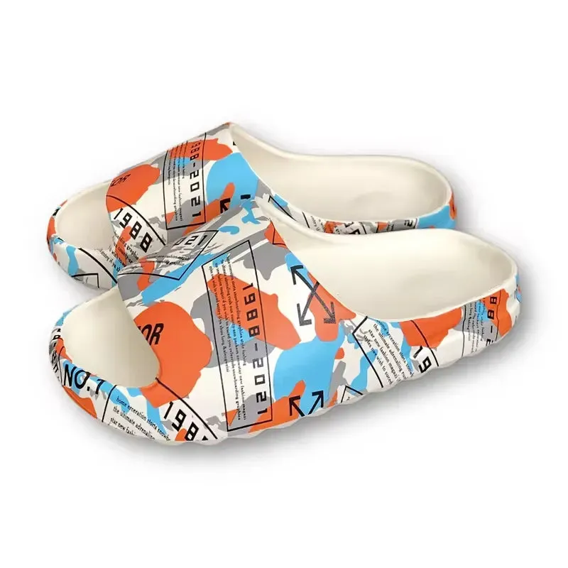 High Quality EVA Slides For Men Woman Sand color Slides Yezzy Slides Slippers