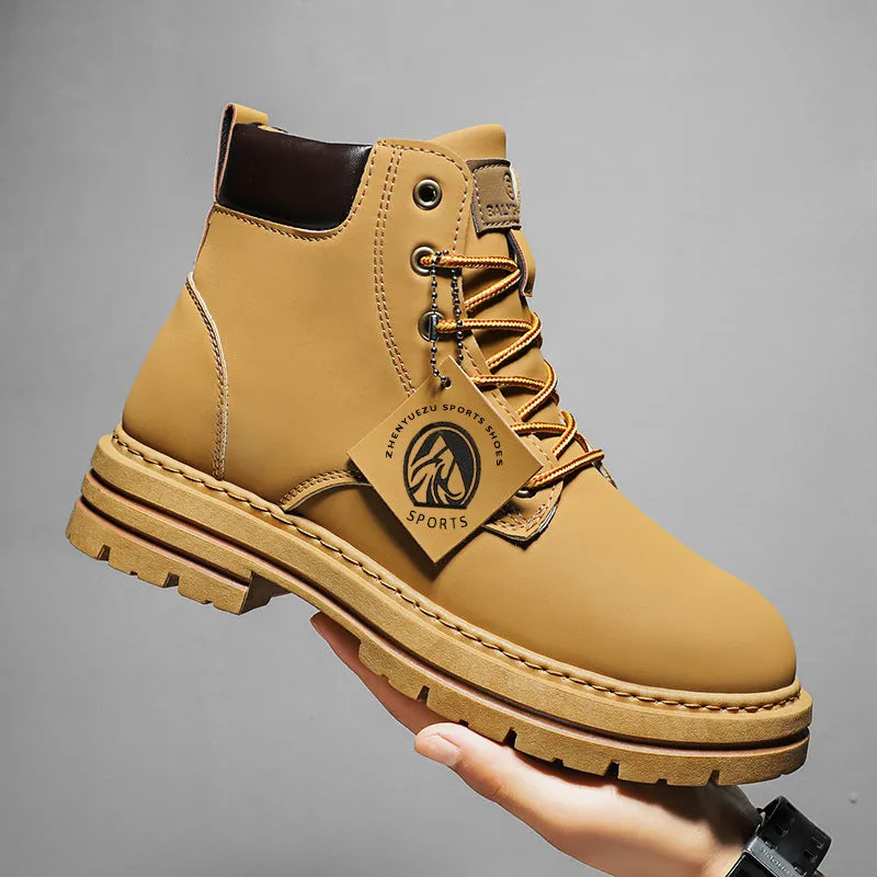 INSTOCK- Martin boots men's retro British style high-top boots