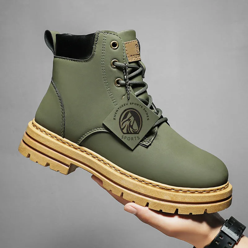 INSTOCK- Martin boots men's retro British style high-top boots