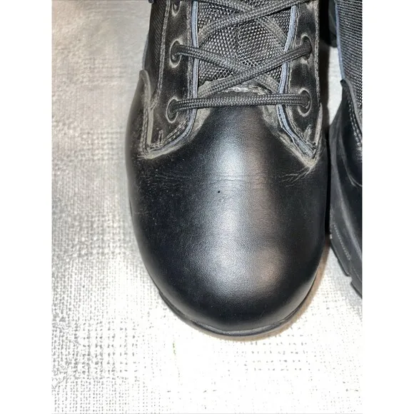 Interceptor Men’s Hiking Boots Size 13 M Black Leather Athleisure Outdoors