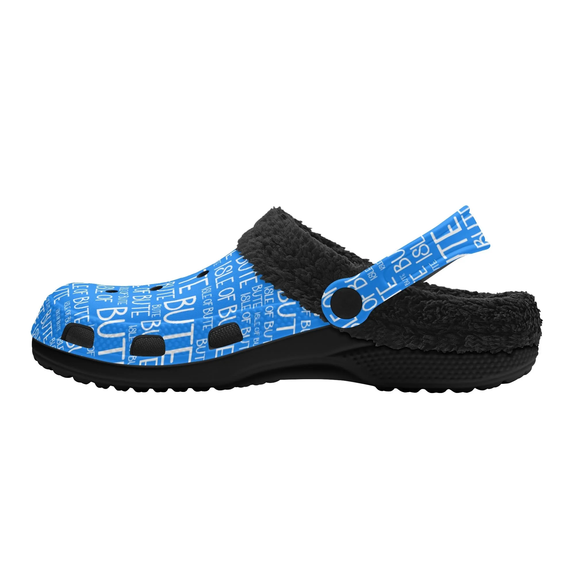 Isle of Bute Adults Fur Lined Clogs - Free p&p Worldwide
