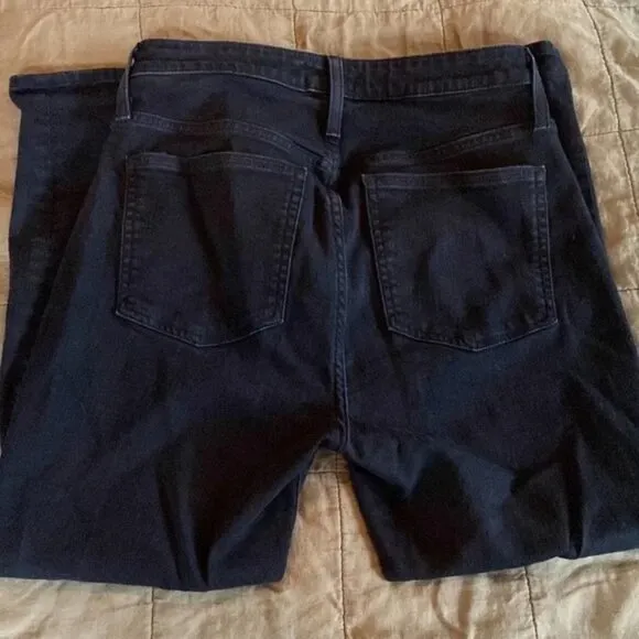 J.Crew Black Curvy Toothpick Jeans – Size 32P
