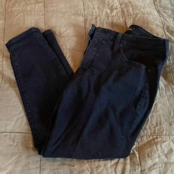J.Crew Black Curvy Toothpick Jeans – Size 32P