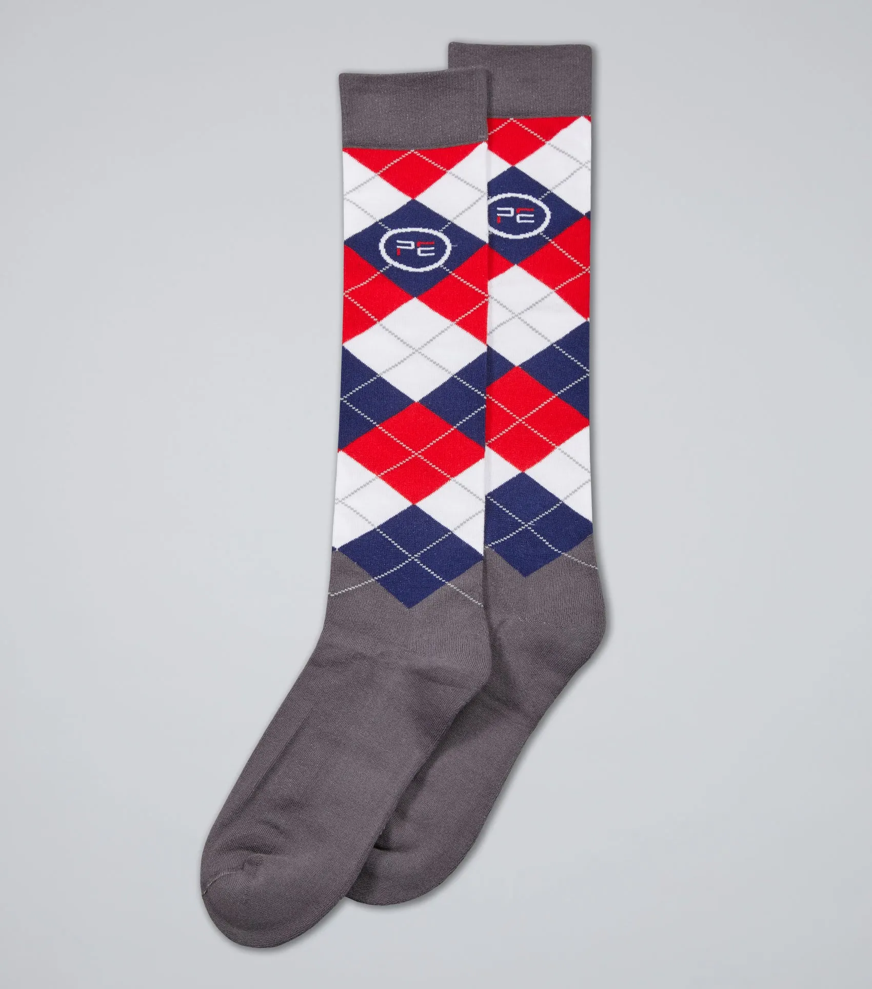 Junior 4 Season Riding Socks (2 Pairs) Classic Check