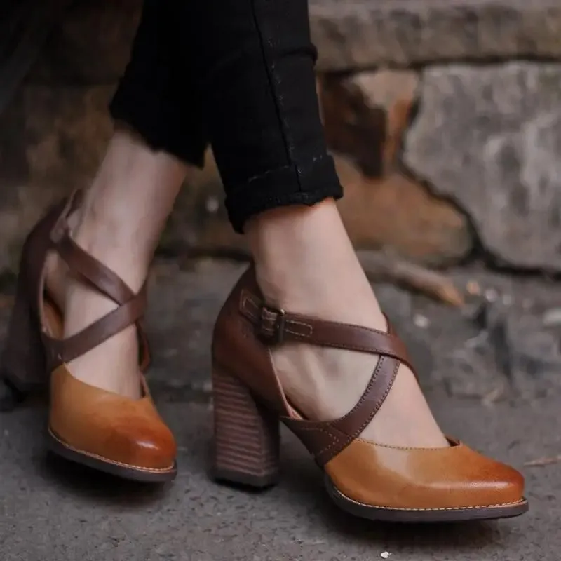 Kassandra® | Summer Leather Clogs