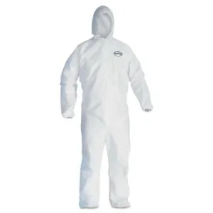 Kimberly-Clark Professional KLEENGUARD A30 Breathable Splash & Particle Protection Coveralls, 2XL, Hood/Boot, 46125