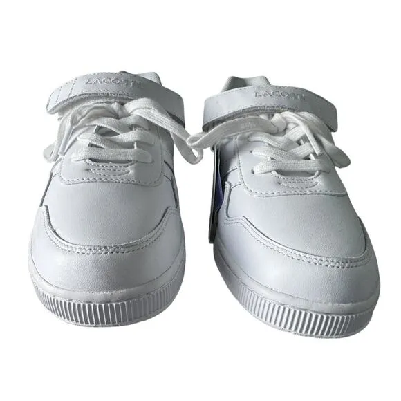 Lacoste White Casual Tennis Shoes Classic Sneakers Mens Size 6.5 Womens Size 8.5