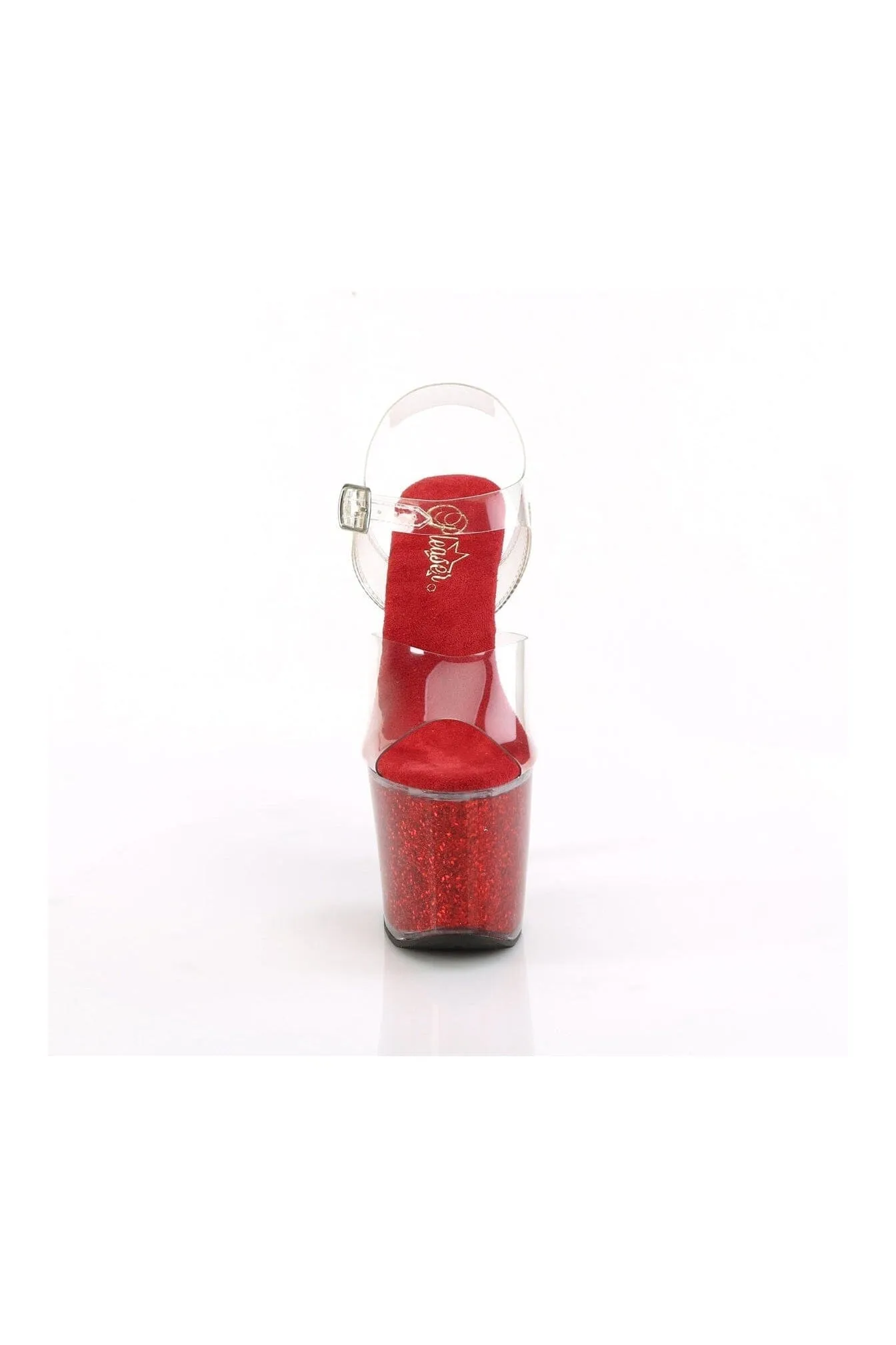 LOVESICK-708SG Clear Vinyl Sandal