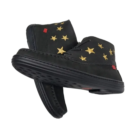 Marc Joseph | NIB Houston Bootie Black Nobuck Leather Lace Up Boots Boy's 2
